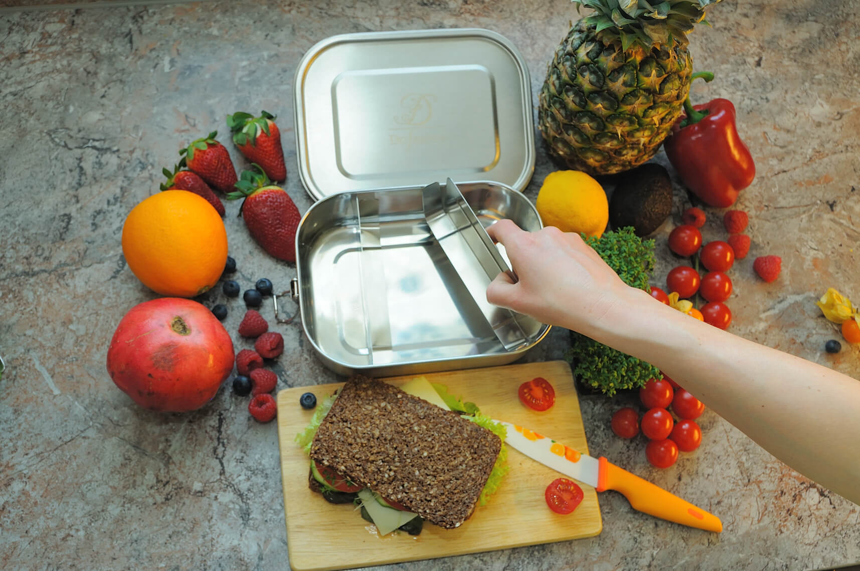 brotdose-edelstahl-butterbrotdose-vesperbox-brotzeitdose-fruehstuecksdose-lunch-box-essensbox-plastikfrei-mit-faechern-mit-unterteilungjpg